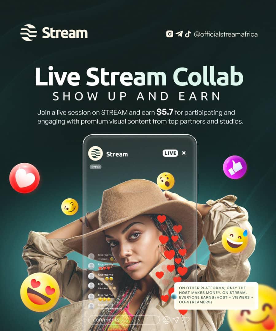 Livestream campaign participation on STREAM Africa